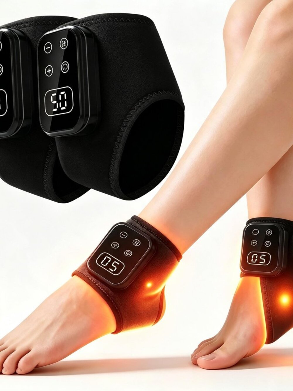 New in box Foot Renew Massager for,4-in-1 Cordless & Portable Foot and Ankle Mas